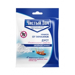 Дуст от тараканов, муравьев,клопов,блох 50 гр.